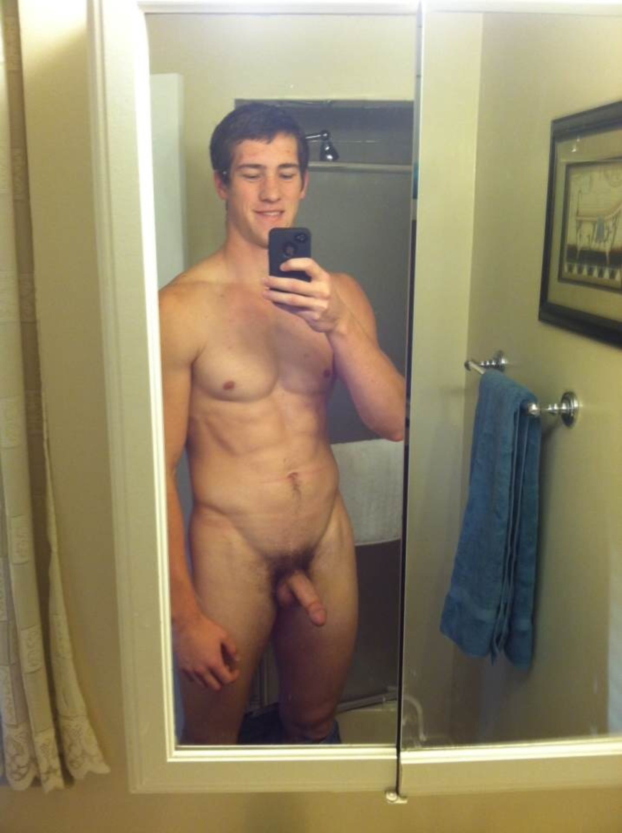 Nude hot shaved guy