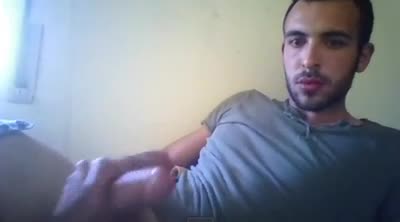 Newcomer Hotstevee Wanks Off His Big Cock On Gay Cam