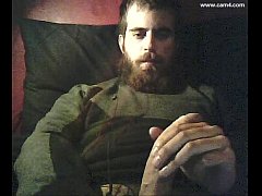 Hairy Webcam Gay Masturbates His Big Thick Dick