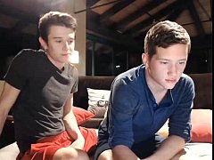 Two Gay Lads Enjoy Cock Sucking On Live Cam