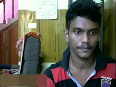 Indian Cam Gay Jerks Off Under The Table