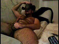 Very Hot Gay Cam Bear Jerks Off And Shoots His Cum Load