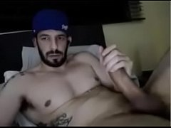 Arab Gay Guy Rubs And Self Sucks His Big Cock On Free Cam