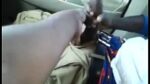 Black Guy Masturbating Next To Buddy In Car
